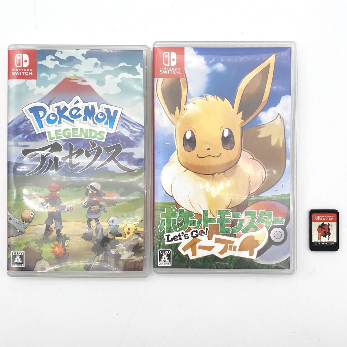 F Nintendo ニンテンドー Switch 専用ソフト まとめ ポケットモンスター イーブイ アルセウス ポケモン 大神 スイッチ ソフト モノトク