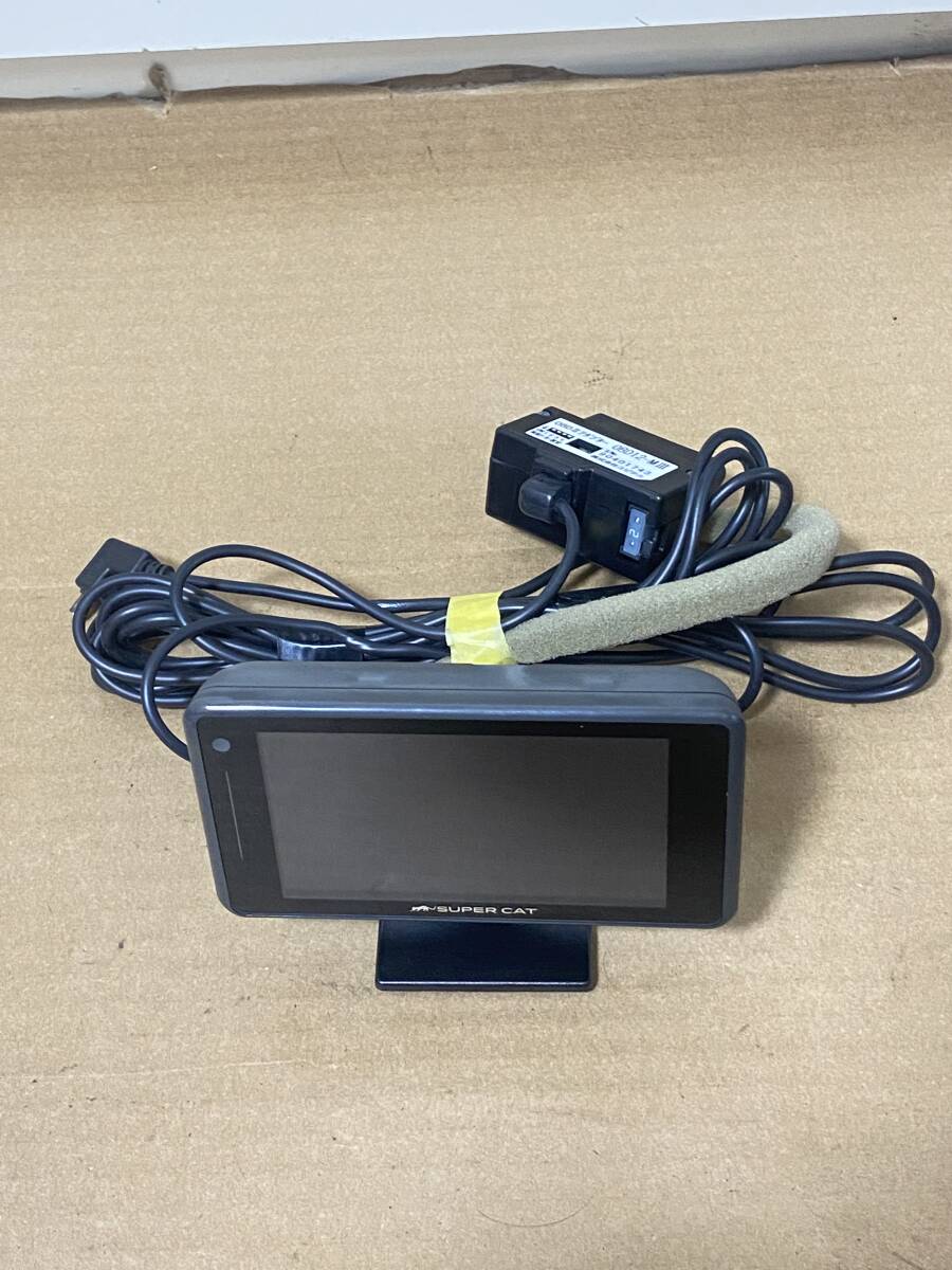 Yupiteru ユピテル スーパーキャット A340 レーダー探知機　OBD2アダプター　セット