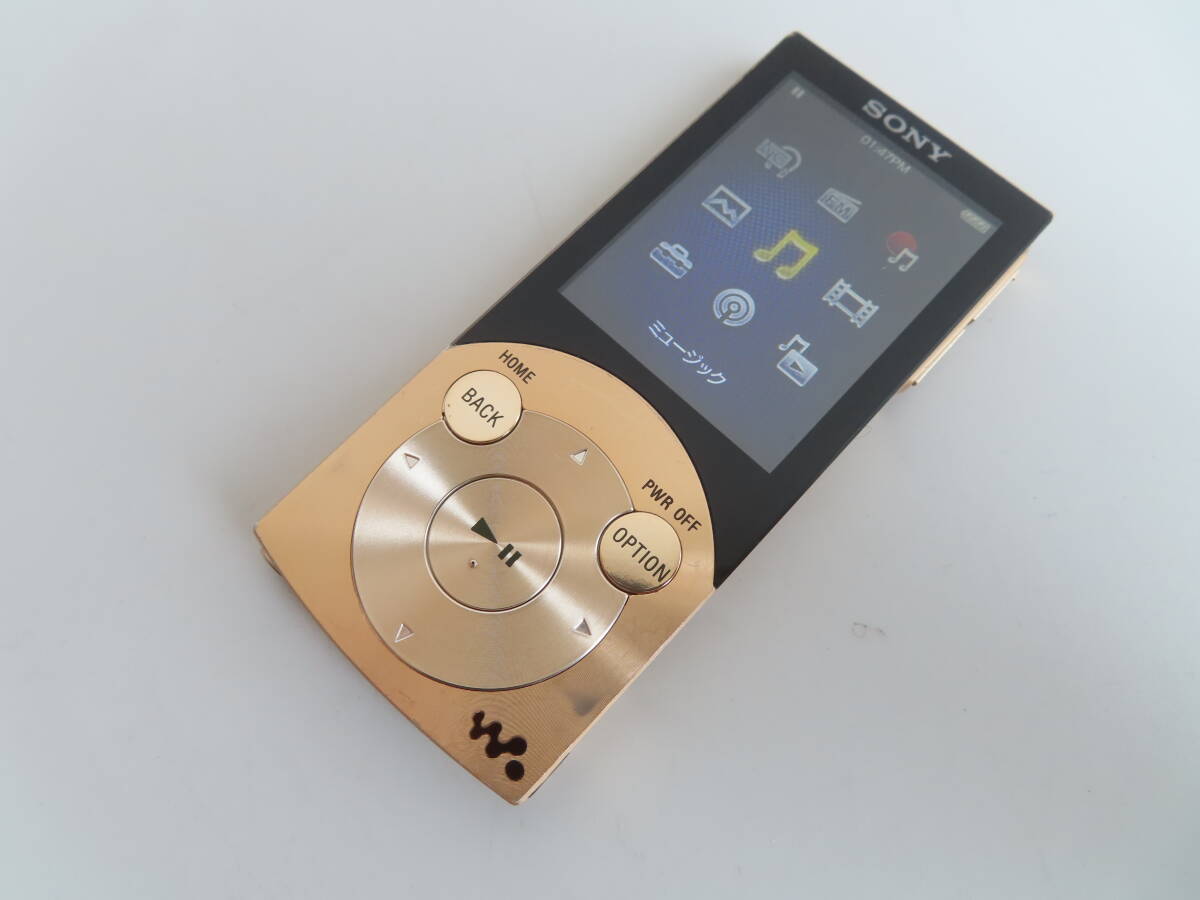 SONY WALKMAN Sシリーズ NW-S744 8GB ゴールド