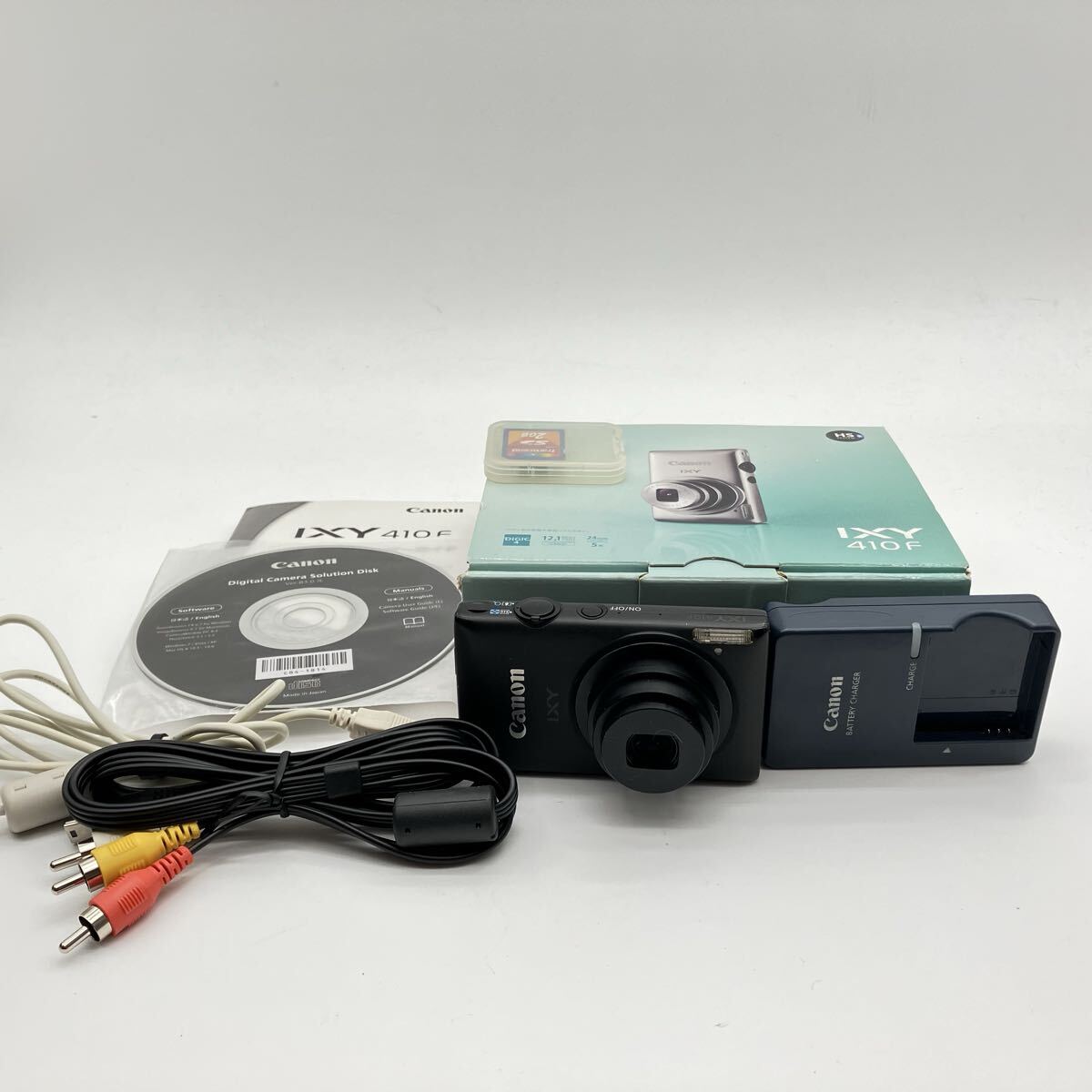 キャノン Canon IXY 410F コンパクトデジタルカメラ 元箱付き
