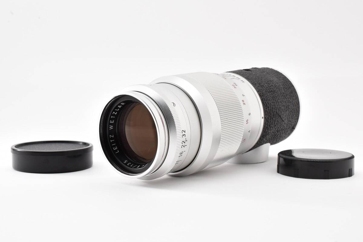 【美品】Leica Hektor L 135mm F4.5 単焦点レンズ 希少 銘玉 ライカ #417