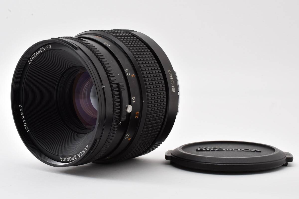 【完動良品】BRONICA ZENZANON-PG 100mm F3.5 （GS1）ブロニカ #418