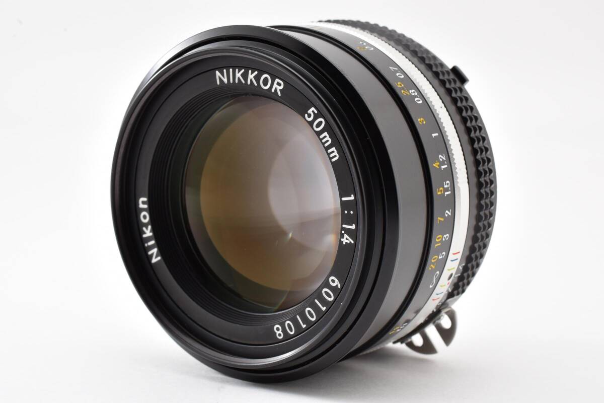 【SICレンズ】Nikon Ai-S NIKKOR 50mm F1.4 S/N.6010108 ニコン AISニッコール MFレンズ #426