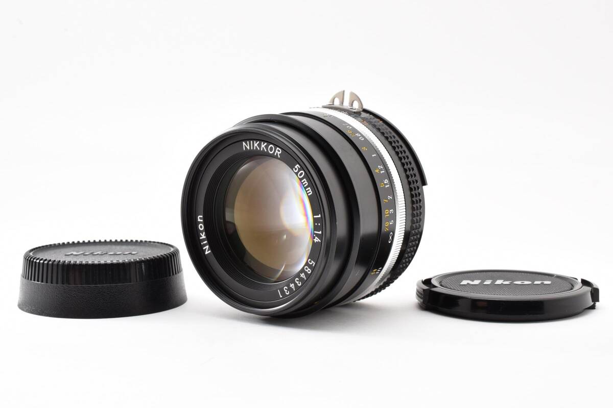 【SICレンズ】Nikon NIKKOR Ai-S 50mm F1.4 ニコン #437