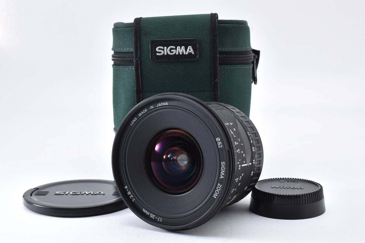 【実用美品】SIGMA AF 17-35mm F2.8-4 D EX ASPHERICAL ニコン用 シグマ 完動 #436