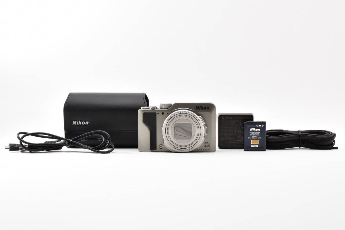 【特上美品】Nikon COOLPIX A1000 シルバー ニコン 完動 #468