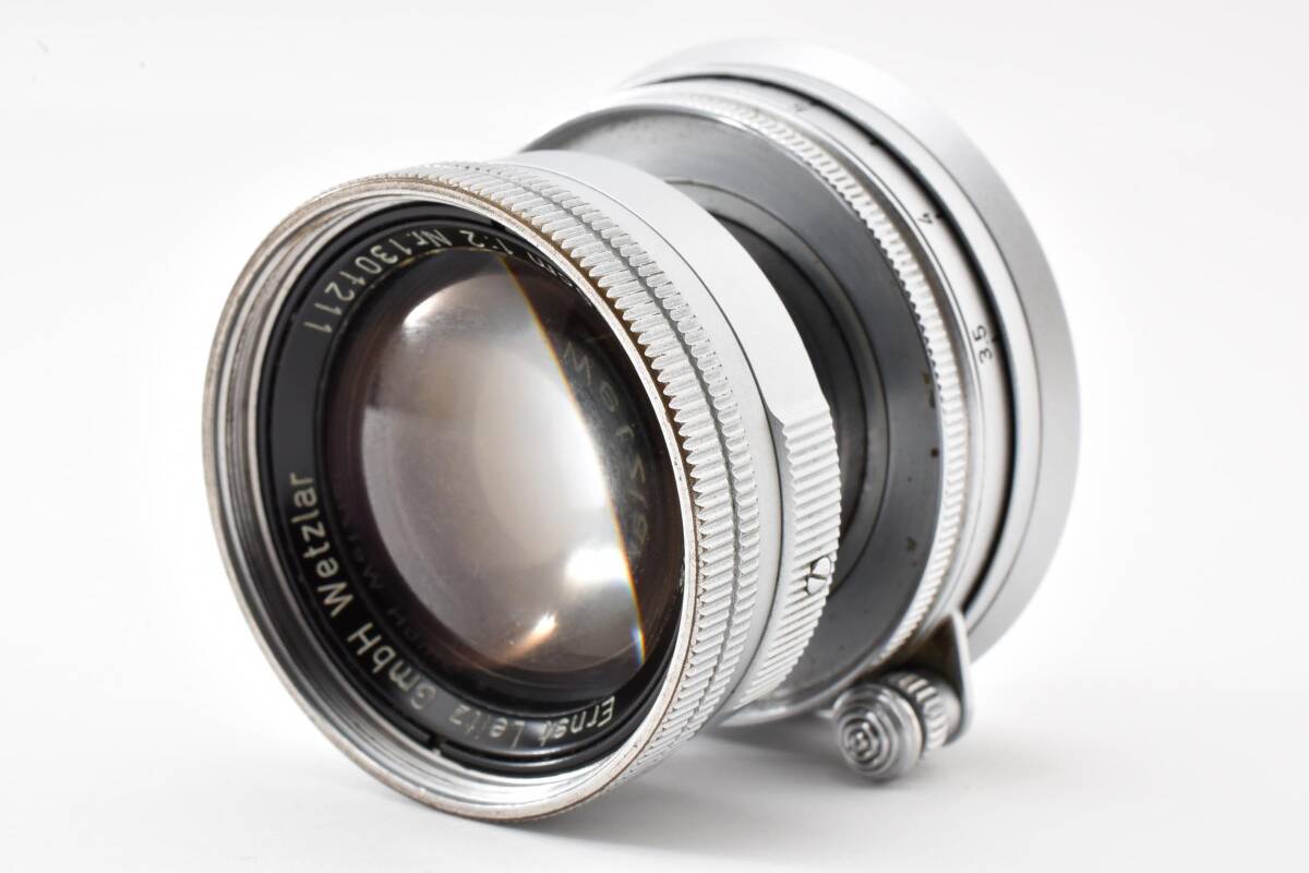 【外観美品】Leica Summicron 50mm F2 Ernst Leitz GmbH Wetzlar ライカ ズミクロン 沈胴式 動作品 #470
