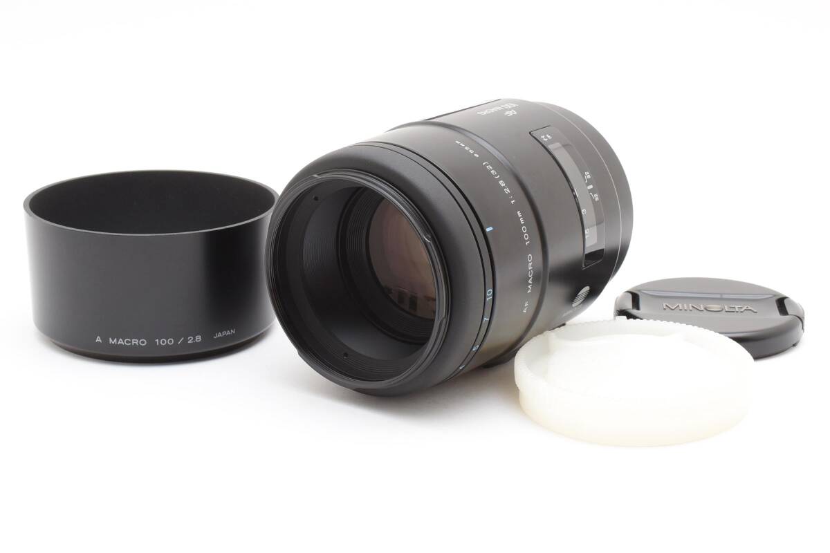 【特上美品】MINOLTA AF 100m F2.8 MACRO NEW ミノルタ 完動 #487