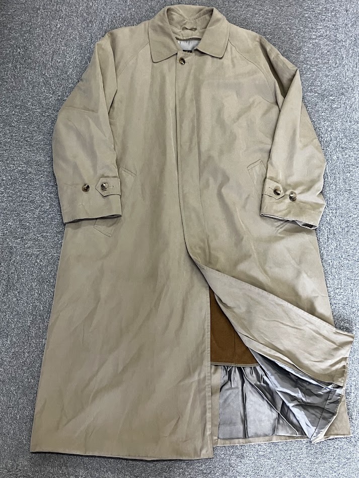 【希少】VINTAGE 　BROOKS BROTHERS MADE IN USA ステンカラーコート　LOT 468BL 4４XL ヴィンテージ 古着★1491管理