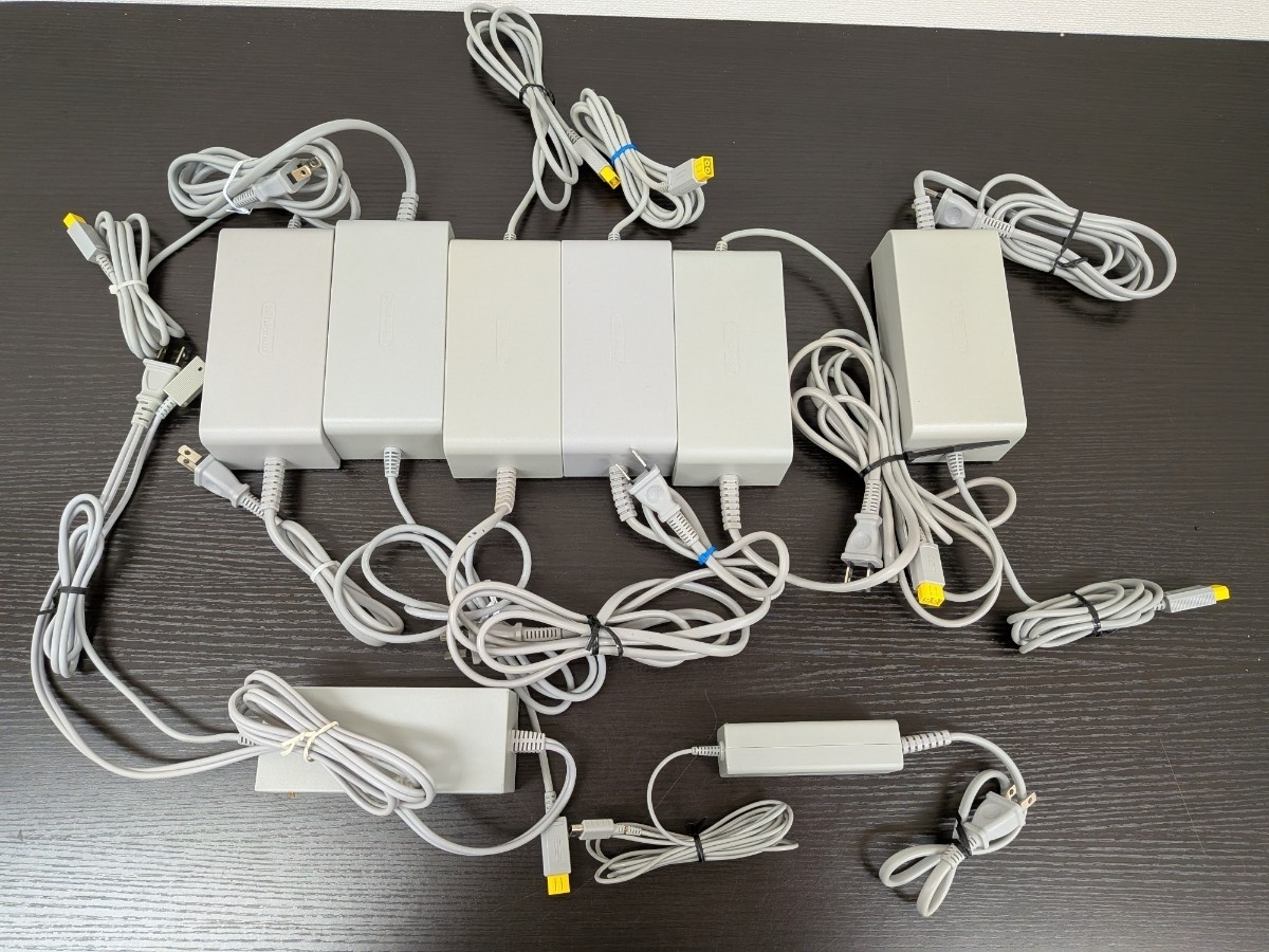 Nintendo WiiU ACアダプター 任天堂 WUP-002 ニンテンドーまとめ売り 動作未確認 ウィー