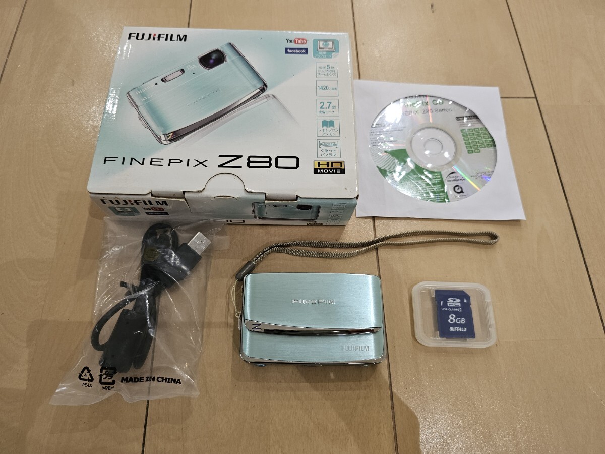 極美品　FUJIFILM FINEPIX Z80 コンパクトデジタルカメラ