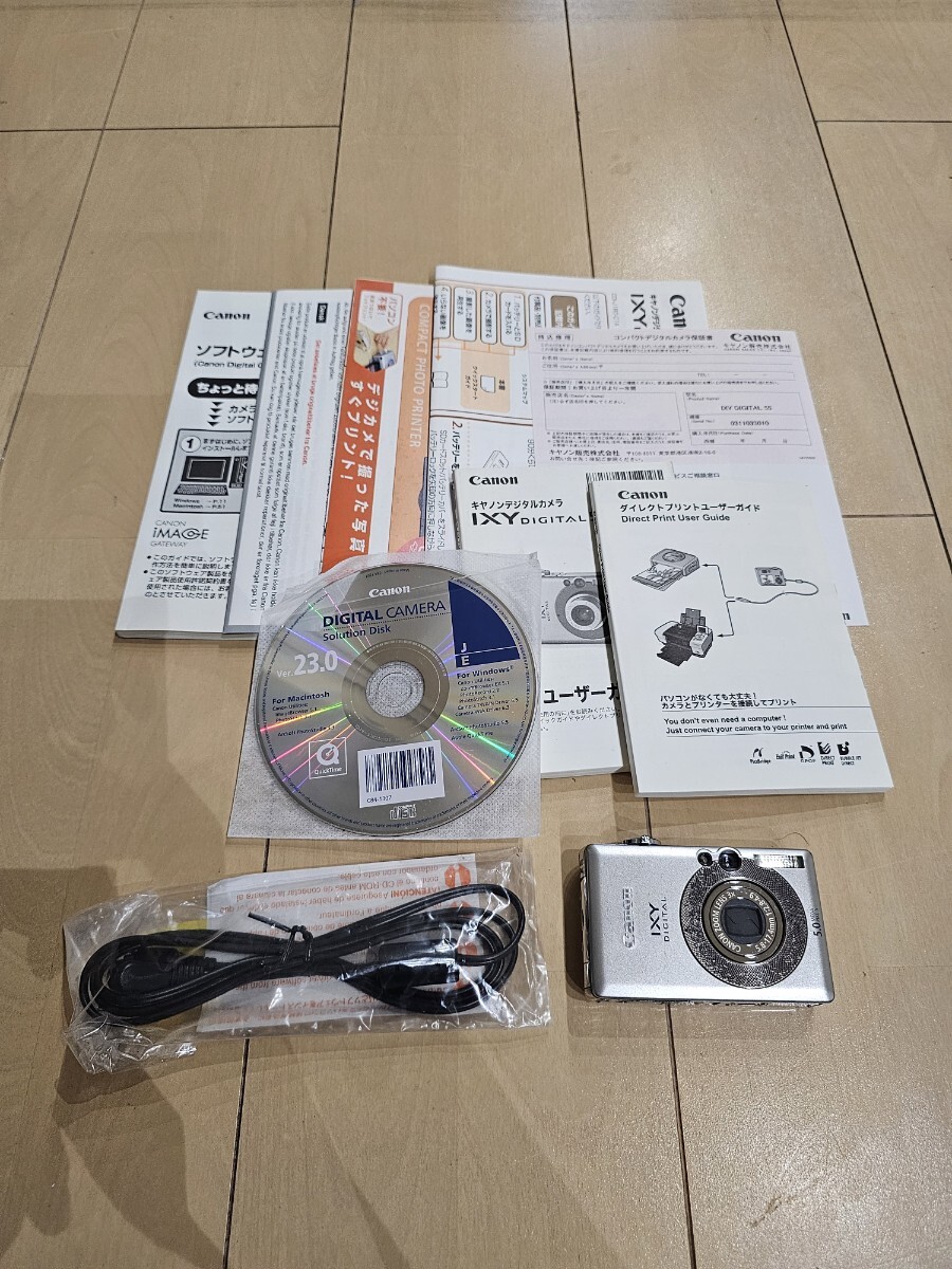 中古　Canon IXY DIGITAL 55 デジタルカメラ 