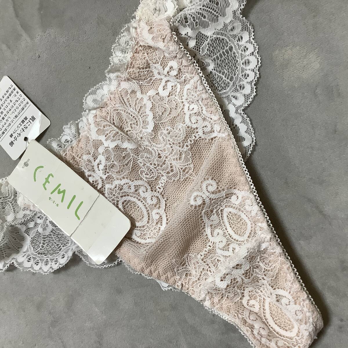 新品　pink　Tバック　パンティ　m