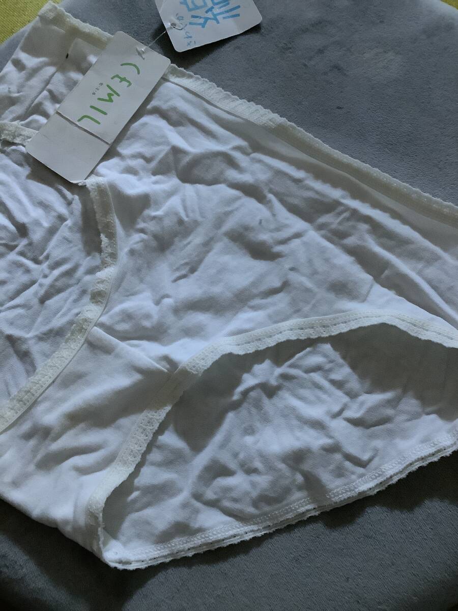 新品　GU　　ホワイト　パンティ　L