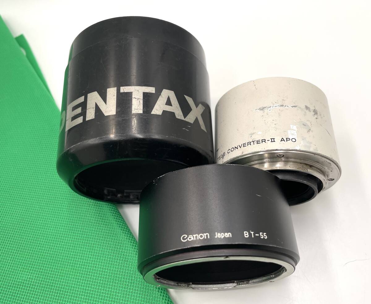 PENTAX-FA レンズフード　Canon レンズフード　MINOLTA AF 2x TELE CONVERTER-II APO pentax minolta canon ペンタックス キャノン