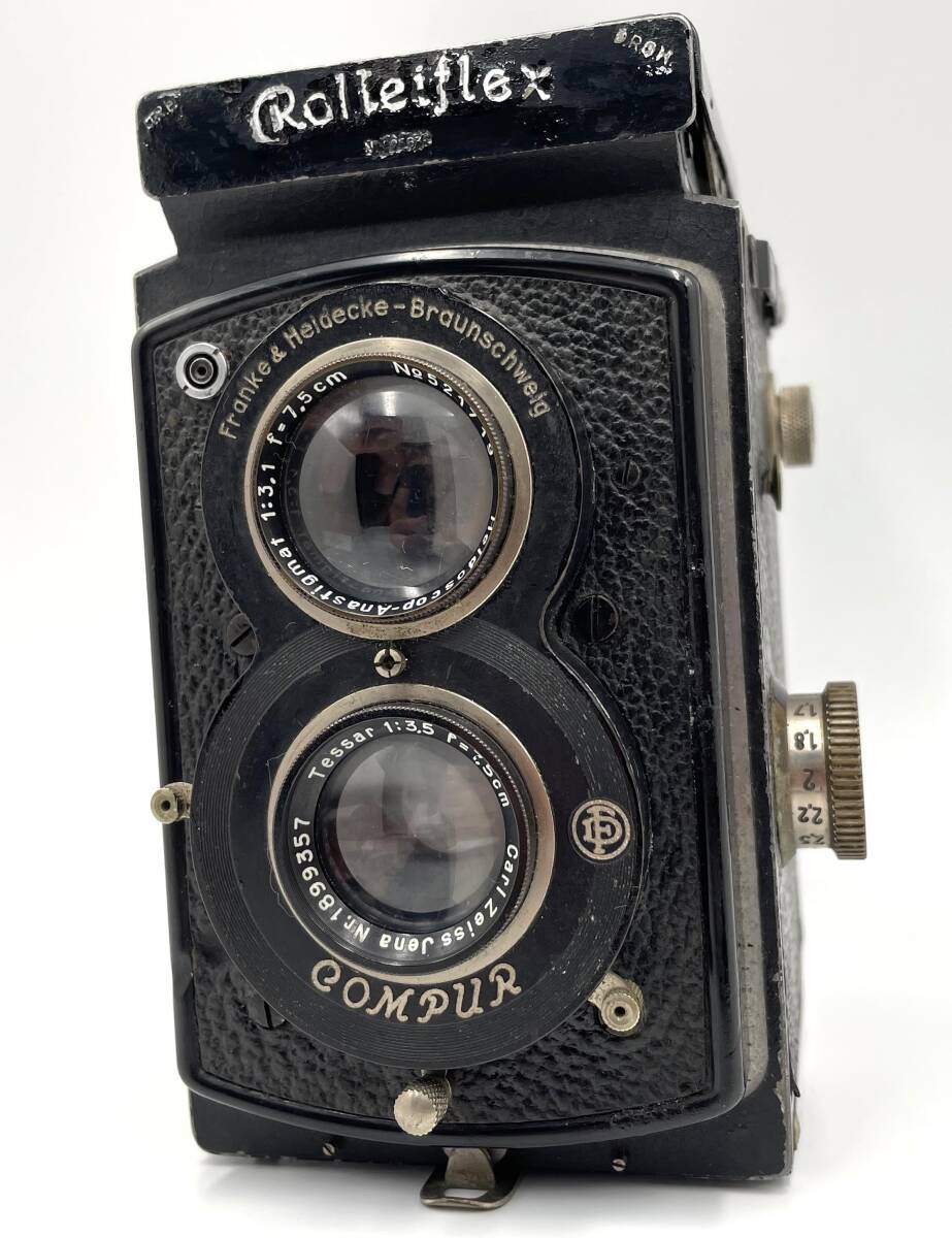 ROLLEIFLEX スタンダード　後期 ? 水準器付 ③　　 　ローライフレック rollei flex rolleiflex 7.5 3.8 2.8
