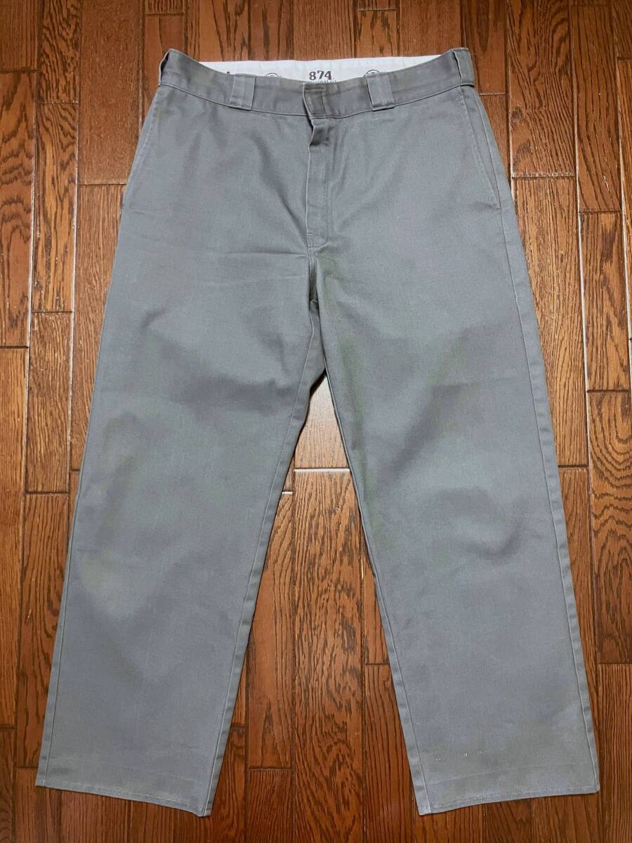 ディッキーズ DICKIES 874 オリジナルフィット ワーク チノパンツ 36 チャコールグレー ワークチノ 検索 チカーノ バイカー スケボー