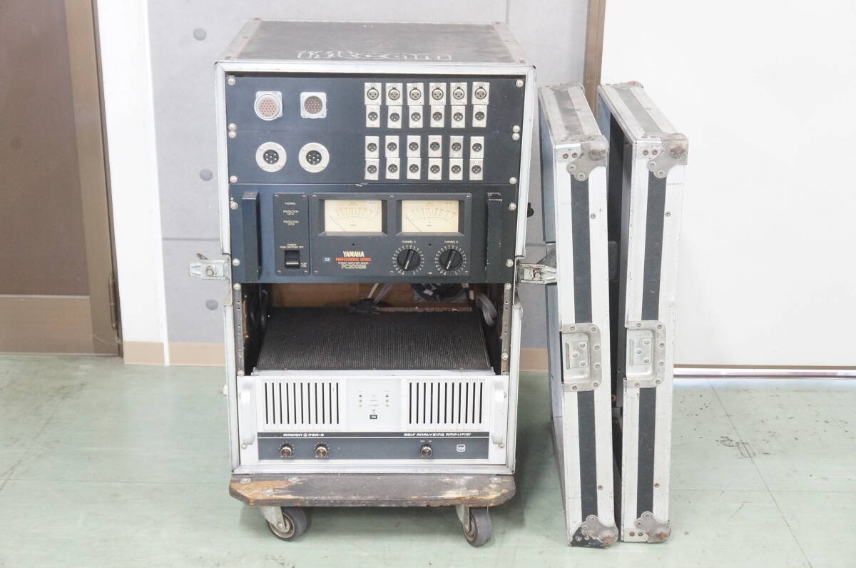 ※直接引き取り限定 大阪府八尾市※ ⑨ YAMAHA ヤマハ PC2002M AMCRON アムクロン PSA-2 パワーアンプ 他 まとめてセット 7007290011