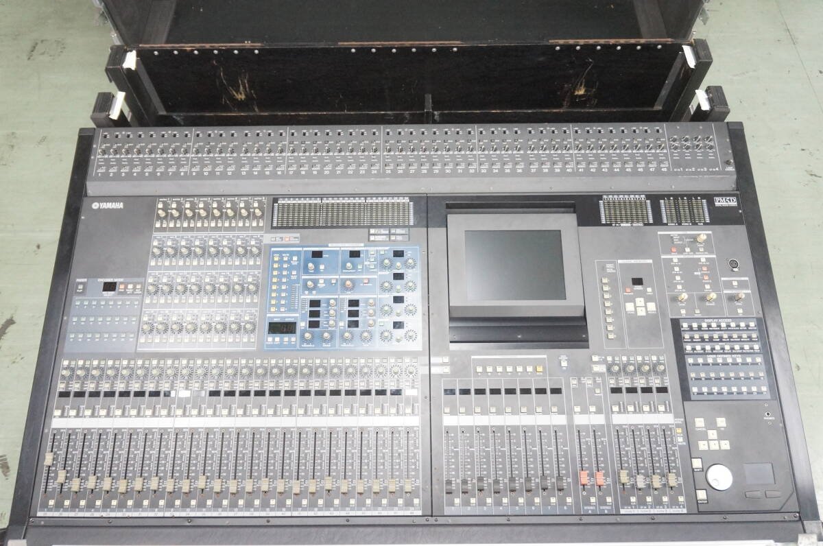※直接引き取り限定 大阪府八尾市※ ⑩ YAMAHA ヤマハ PM5D デジタルミキサー PW800W 電源付き 7007290011