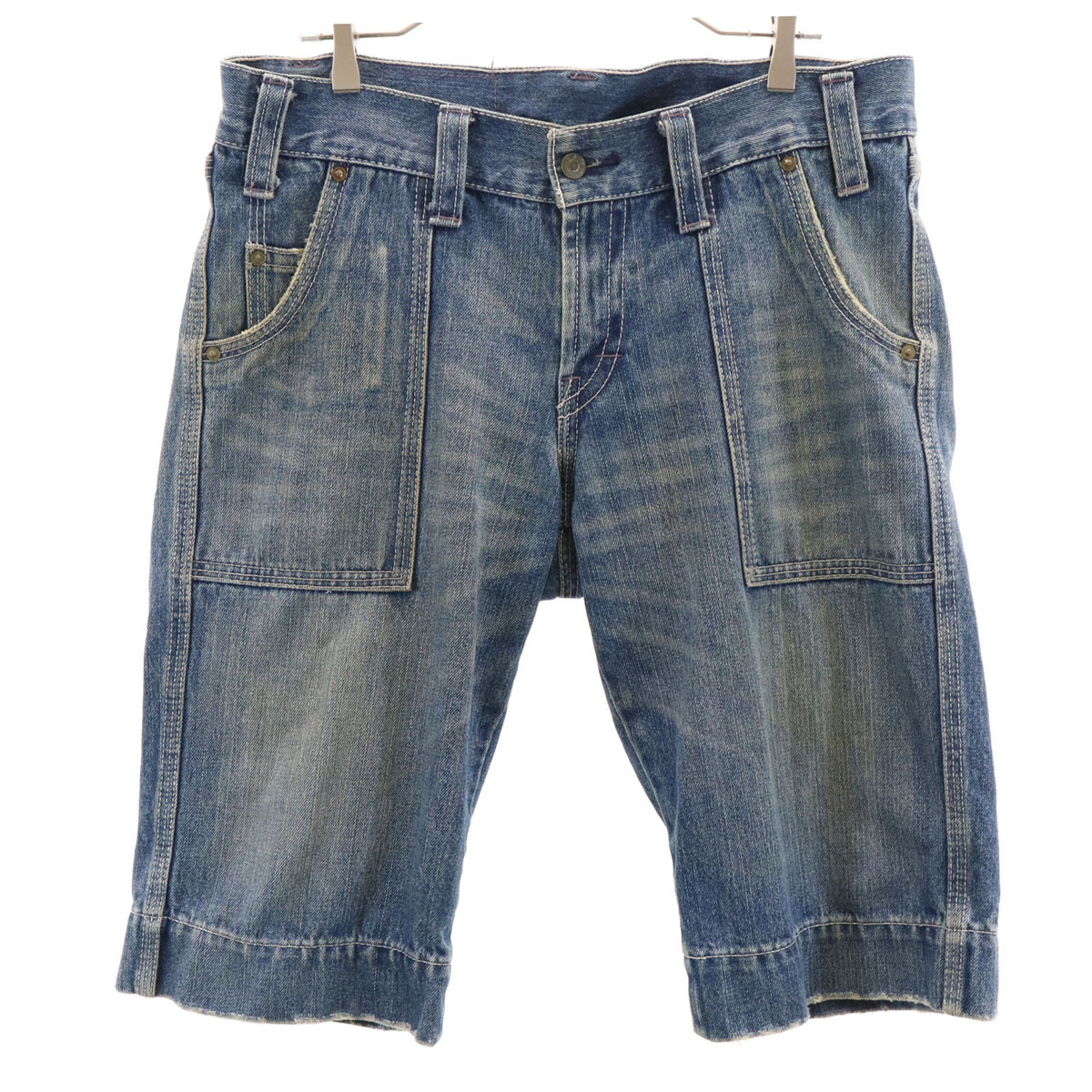 Levi's リーバイス 702 デニムショートパンツ W34 ウォッシュブルー メンズ