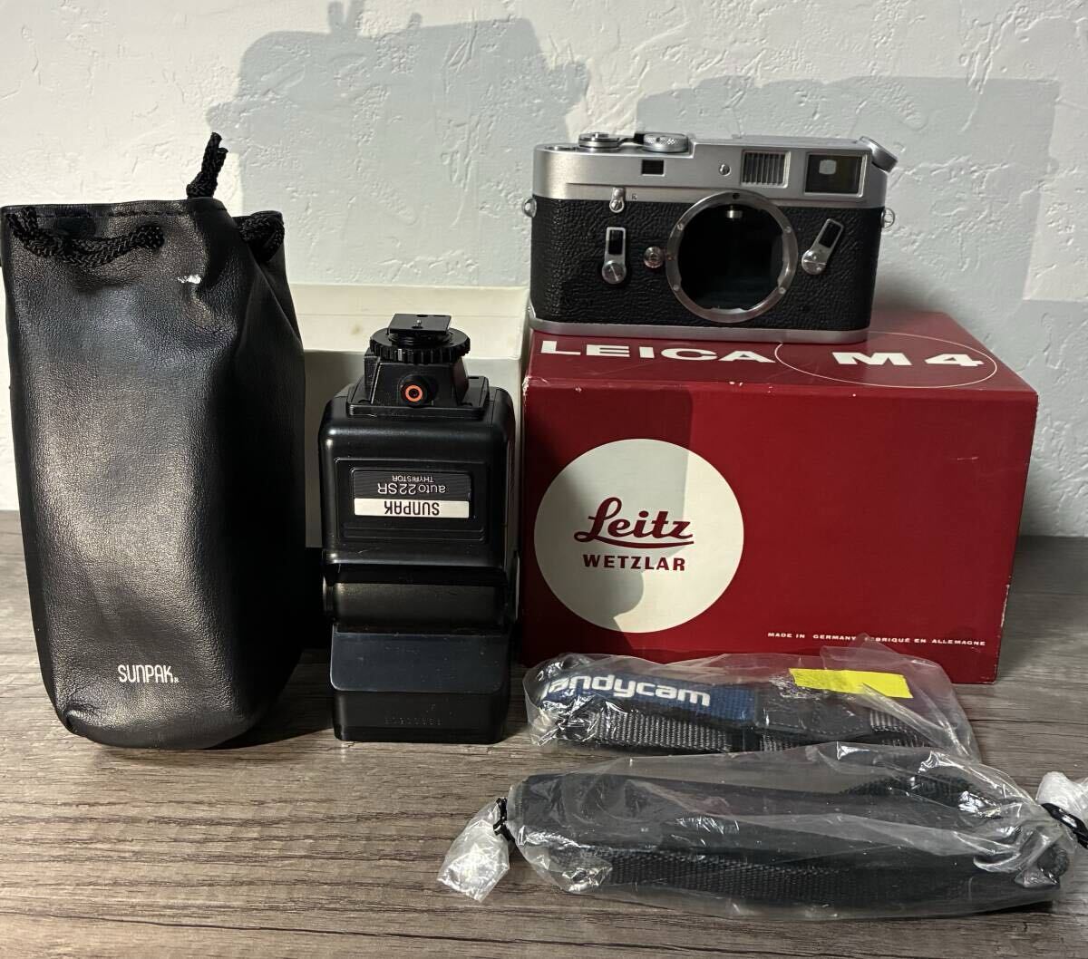 Leica M4 Silver ライカ レンジファインダー フィルムカメラ シルバー 付属品多数