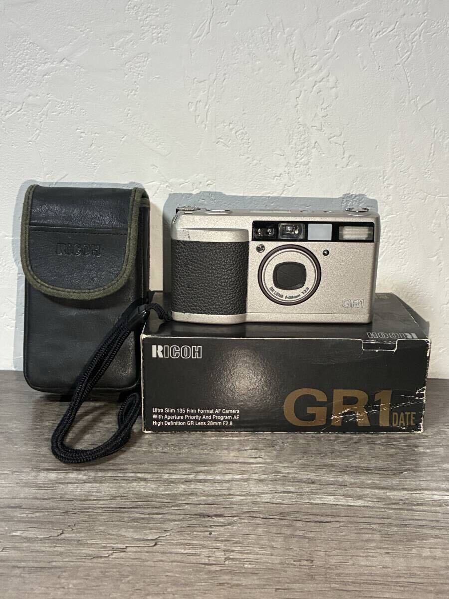 RICOH GR1 Film Camera リコー フィルムカメラ 箱付き