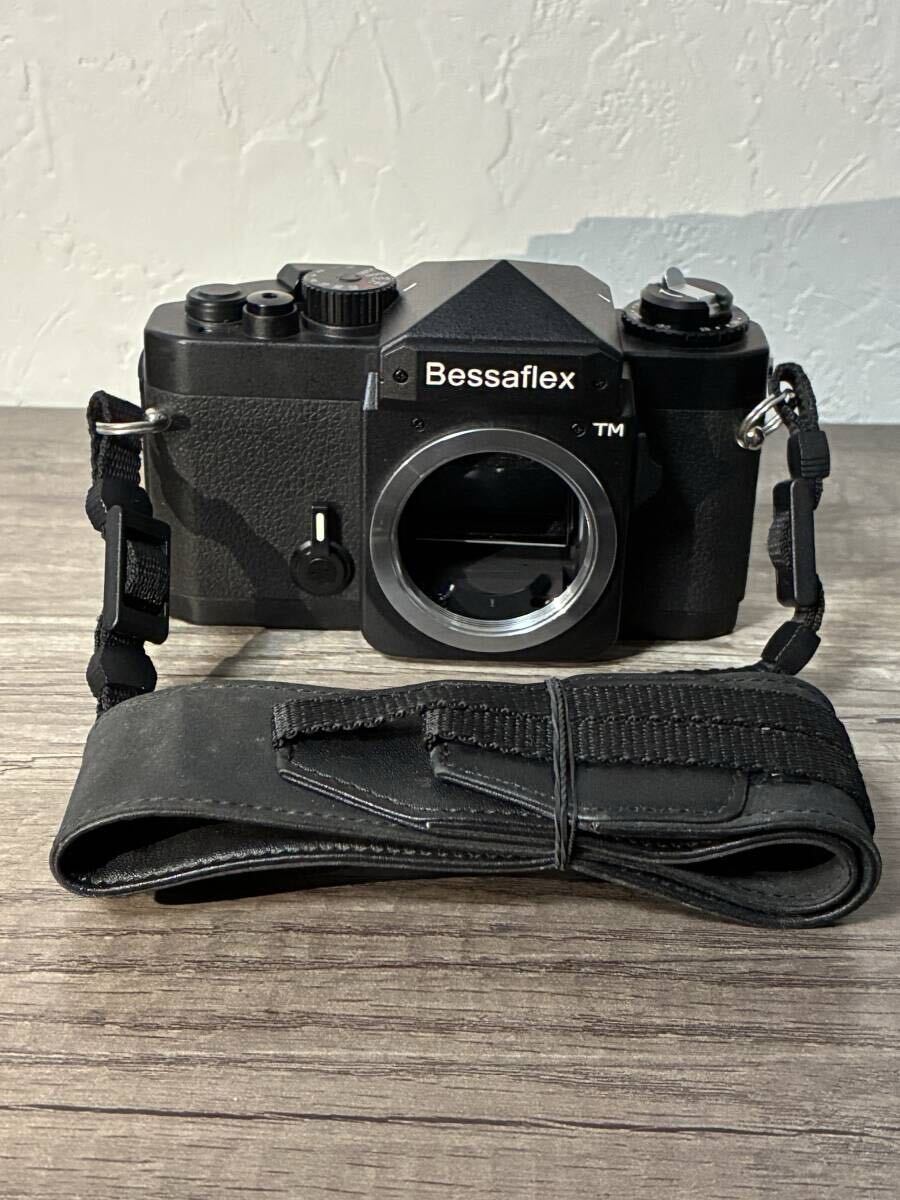 Voigtlander Bessaflex TM Black Film Camera フォクトレンダー ベッサフレックス ブラック フィルムカメラ