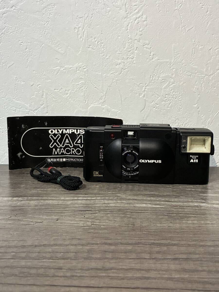 Olympus XA4 A11 オリンパス レンジファインダー フィルムカメラ