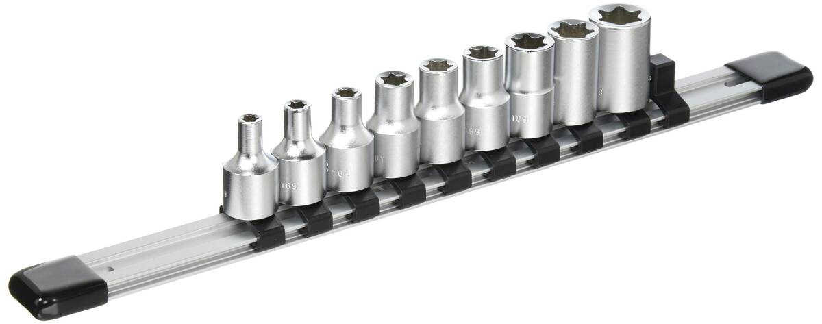 トネ TONE E型トルクスソケットセット HTXE309 差込角9.5mm(3/8") 9点組 日曜大工 メーカー品番 新品