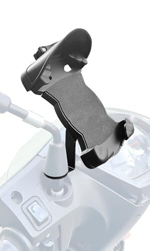 GOROPRI 第2世代 スマホホルダー バイク スクーター 原付 自転車 ミラー根本取付 日よけ雨よけ 日本語説明書付 新品