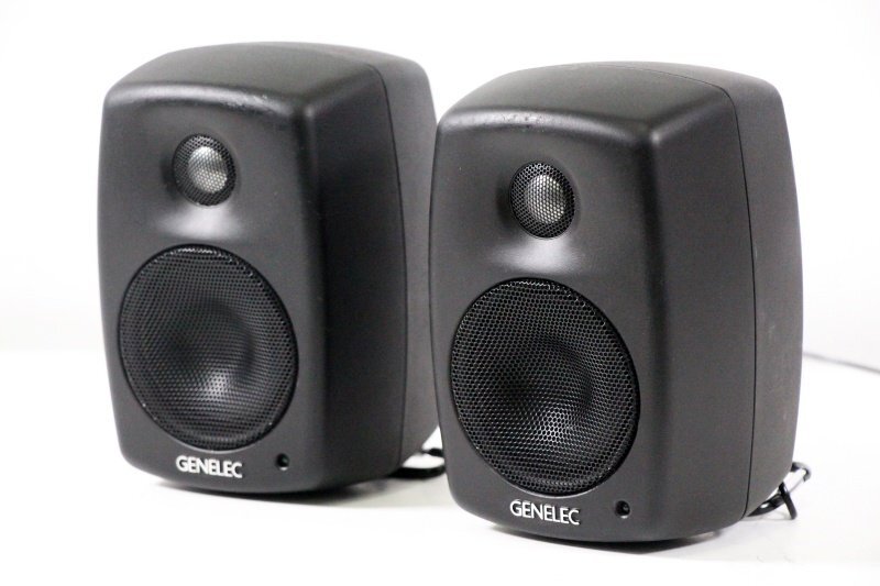 GENELEC/ジェネレック スタジオモニタースピーカー ペア シリアル非連番■8010A 中古■送料無料