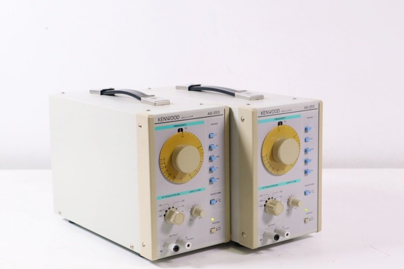 KENWOOD/ケンウッド 低周波発振器 2台セット◆AG-253 中古◆送料無料