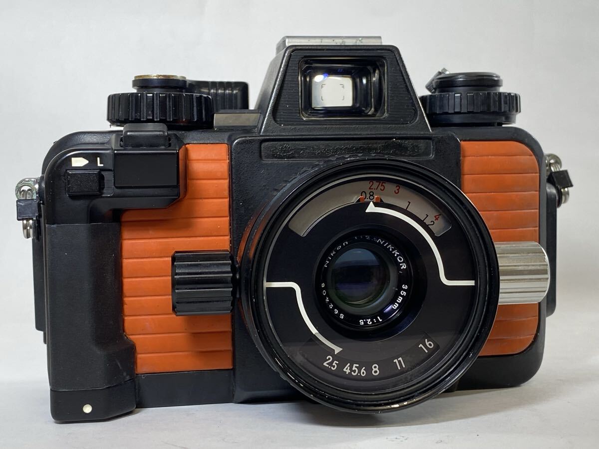 現状渡し！ニコン Nikon NIKONOS-V オレンジ NIKKOR 35mm F2.5 /管260801