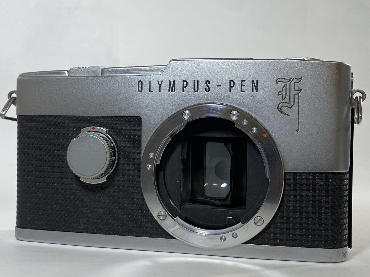 シャッター全速OK！オリンパス OLYMPUS-PEN F 初代 花文字 ボディ /管260822