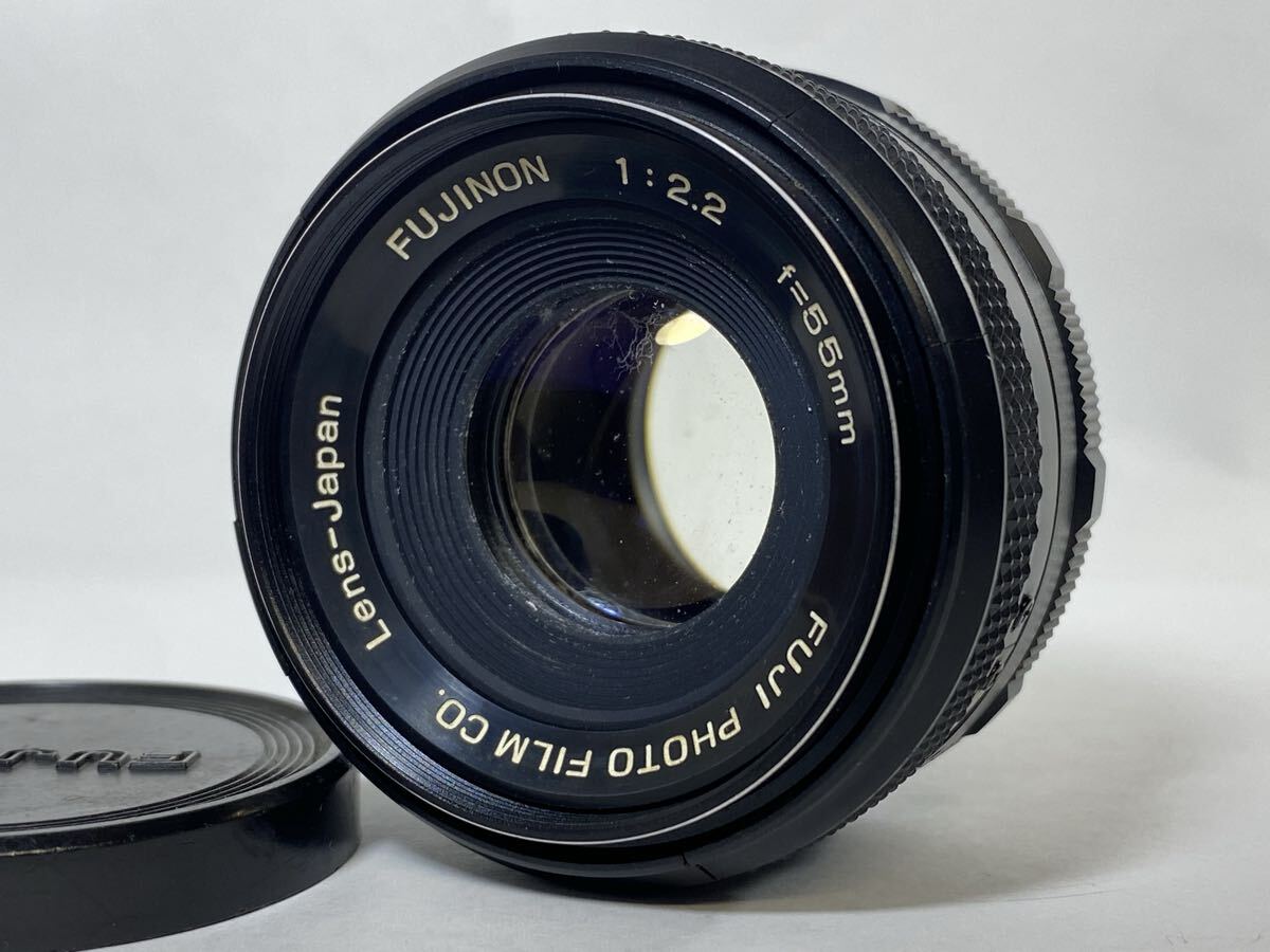 フジノン FUJINON 55mm F2.2 バブルボケレンズ M42マウント /管260823