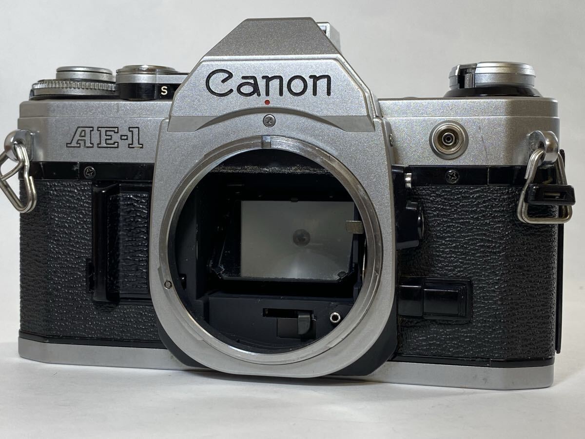 露出計OK！・シャッター不安定！キャノン Canon AE-1 シルバーボディ /管260830
