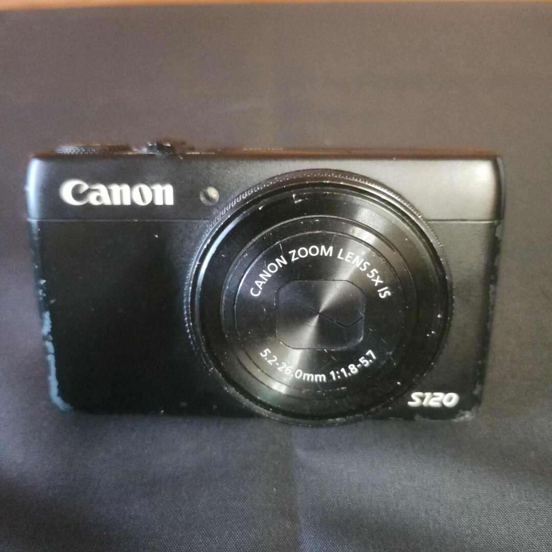 Canon PowerShot S120 ブラック コンパクトデジタルカメラ ジャンク