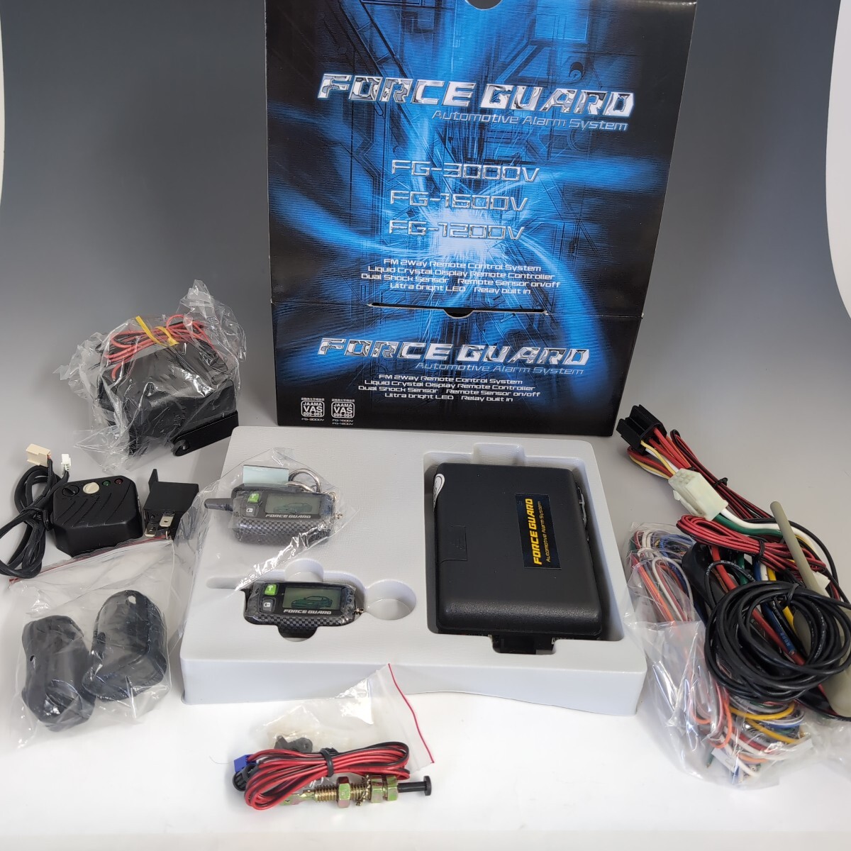 FORCE GUARD Automotive Alarm System FG-3000V セキュリティ