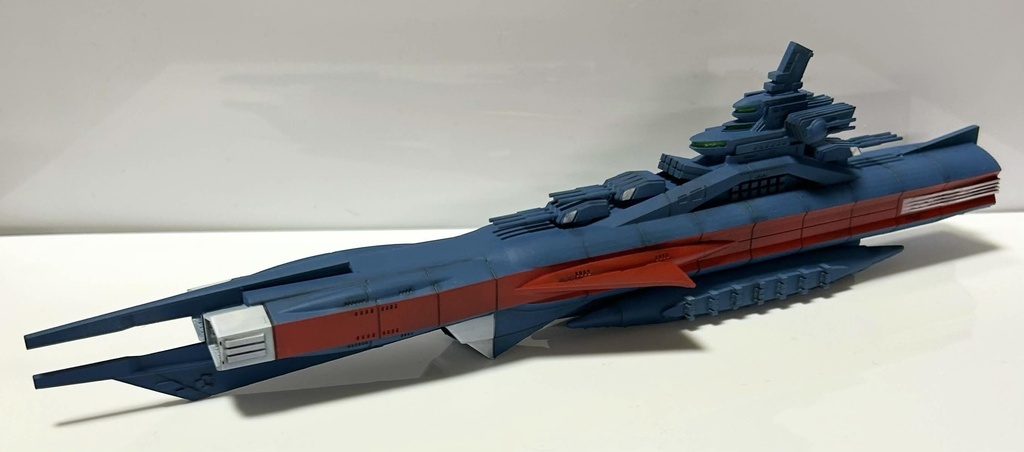 ワンフェス2026夏 1/1000 スーパーアンドロメダ級 ベテルギウス ガレージキット 宇宙戦艦ヤマト黎明篇 レジンキット WF2026S