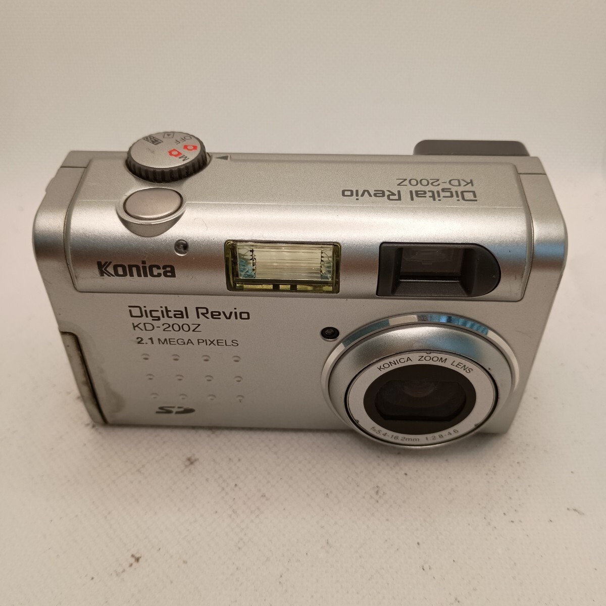 4787 【通電確認済】1円スタート Konica Digital Revio KD-200Z コンパクトデジタルカメラ シルバー