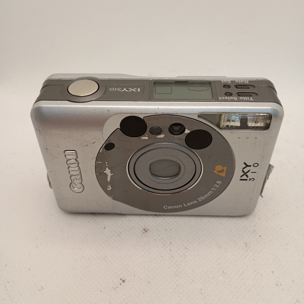 3600 【通電確認済】1円スタート Canon IXY 310 コンパクトデジタルカメラ シルバー