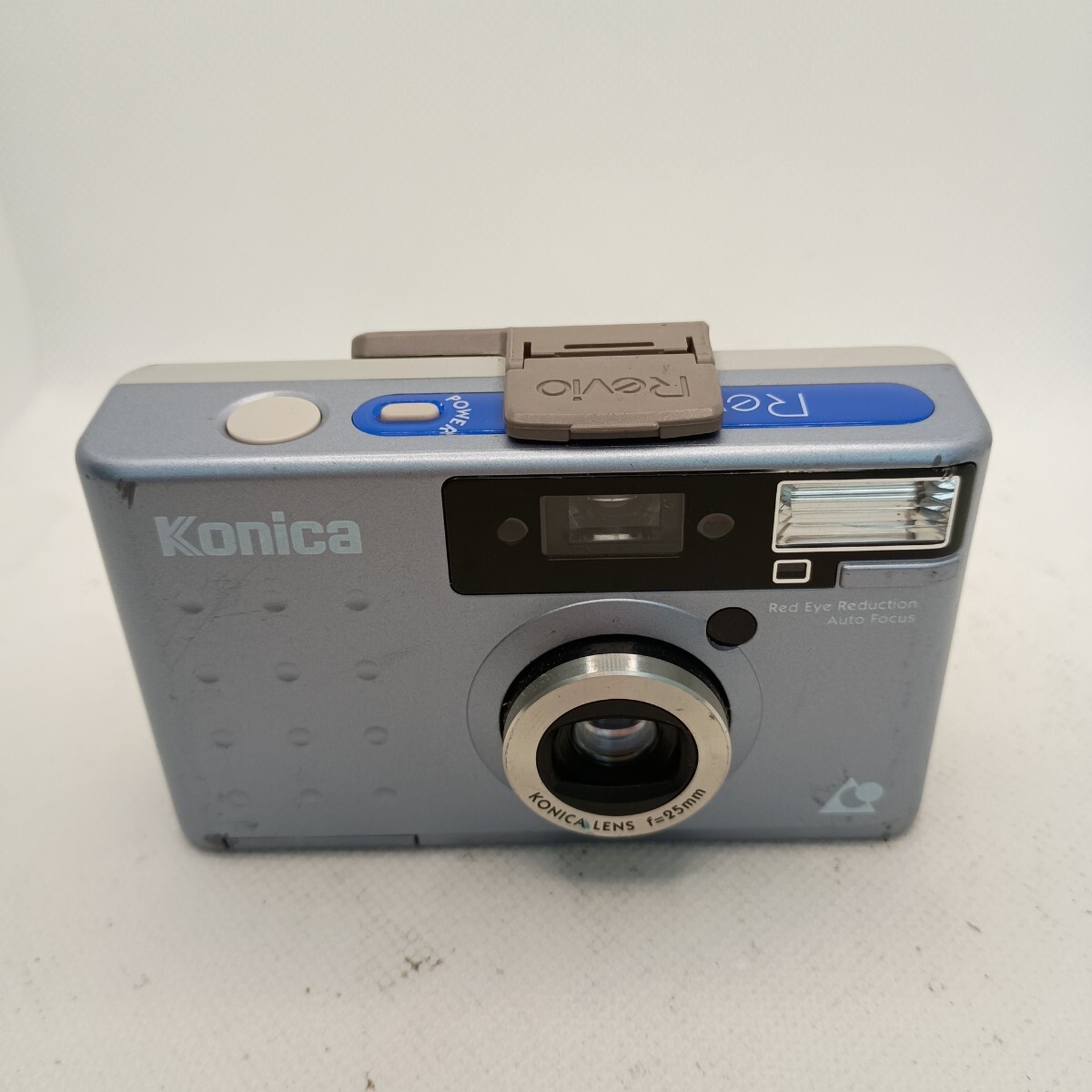 4199 【通電確認済】1円スタート Konica Revio CL コンパクトフィルムカメラ シルバー