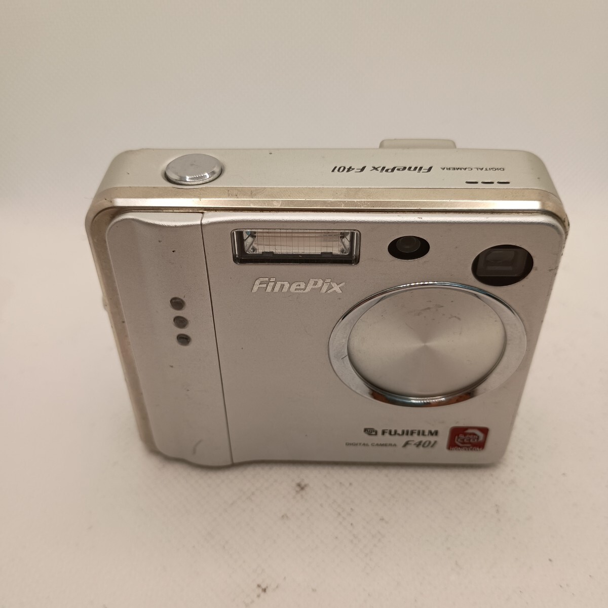 4463 【通電確認済】1円スタート FUJIFILM FinePix F401 コンパクトデジタルカメラ シルバー