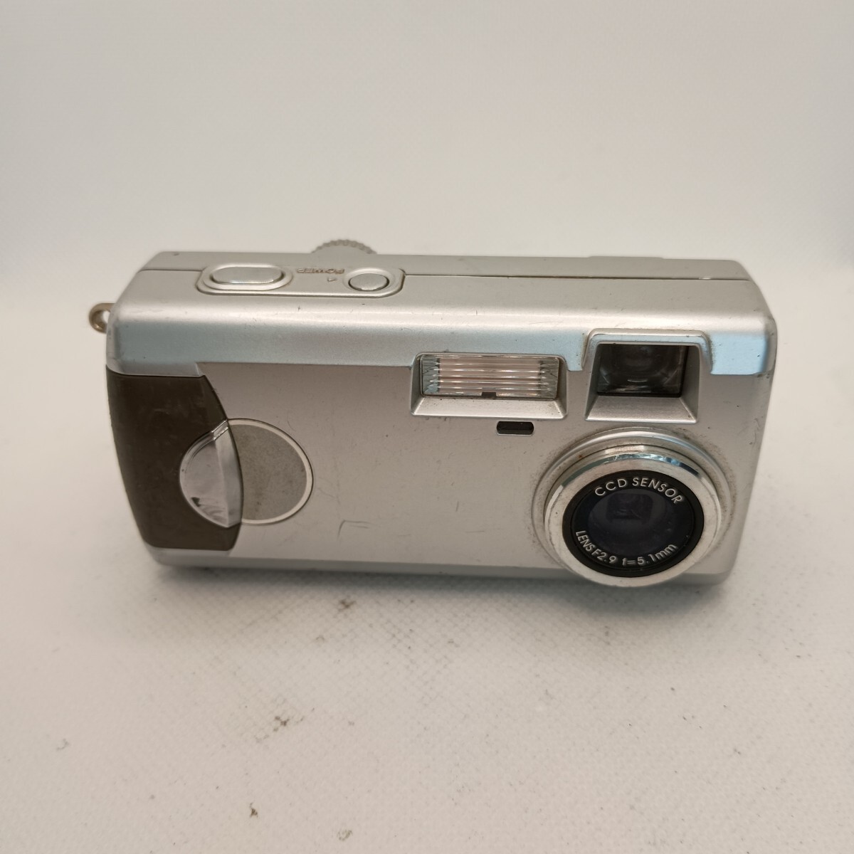 4512 【動作確認済】1円スタート NHJ コンパクトデジタルカメラ シルバー