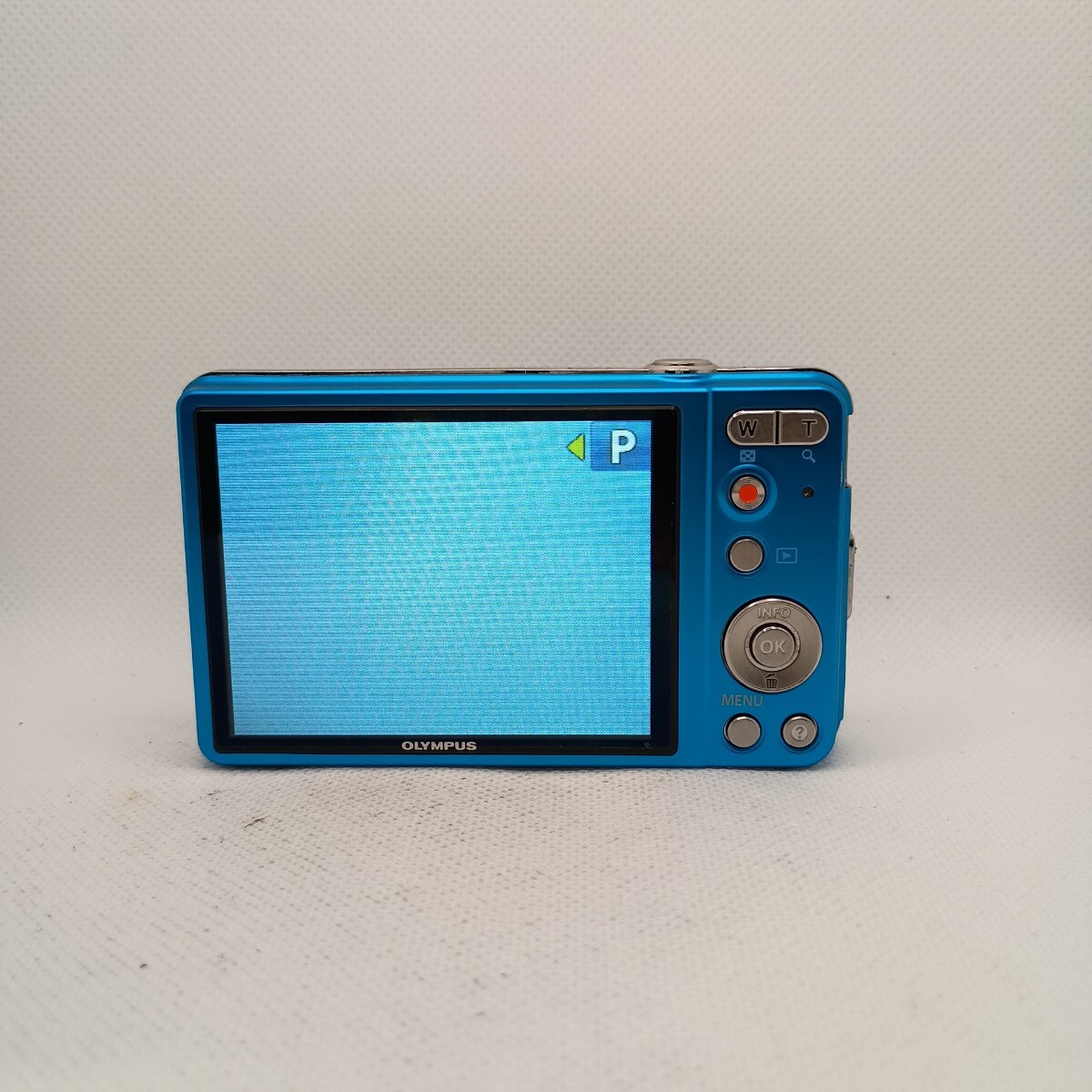 7962【動作確認済み】1円スタート OLYMPUS VG-140 コンパクトデジタルカメラ ブルー