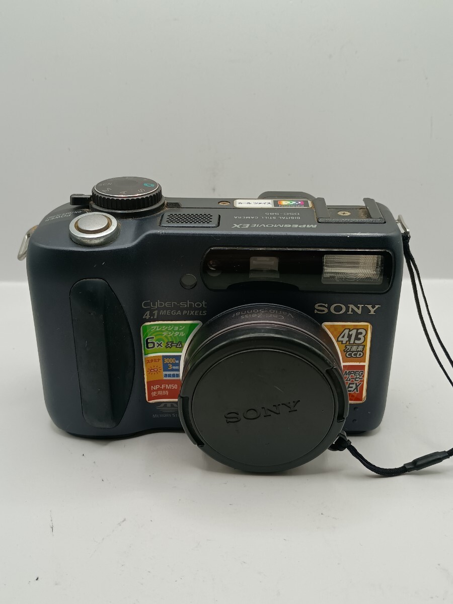 7439 【通電確認済み・動作未確認】1円スタート SONY Cyber-shot DSC-S85