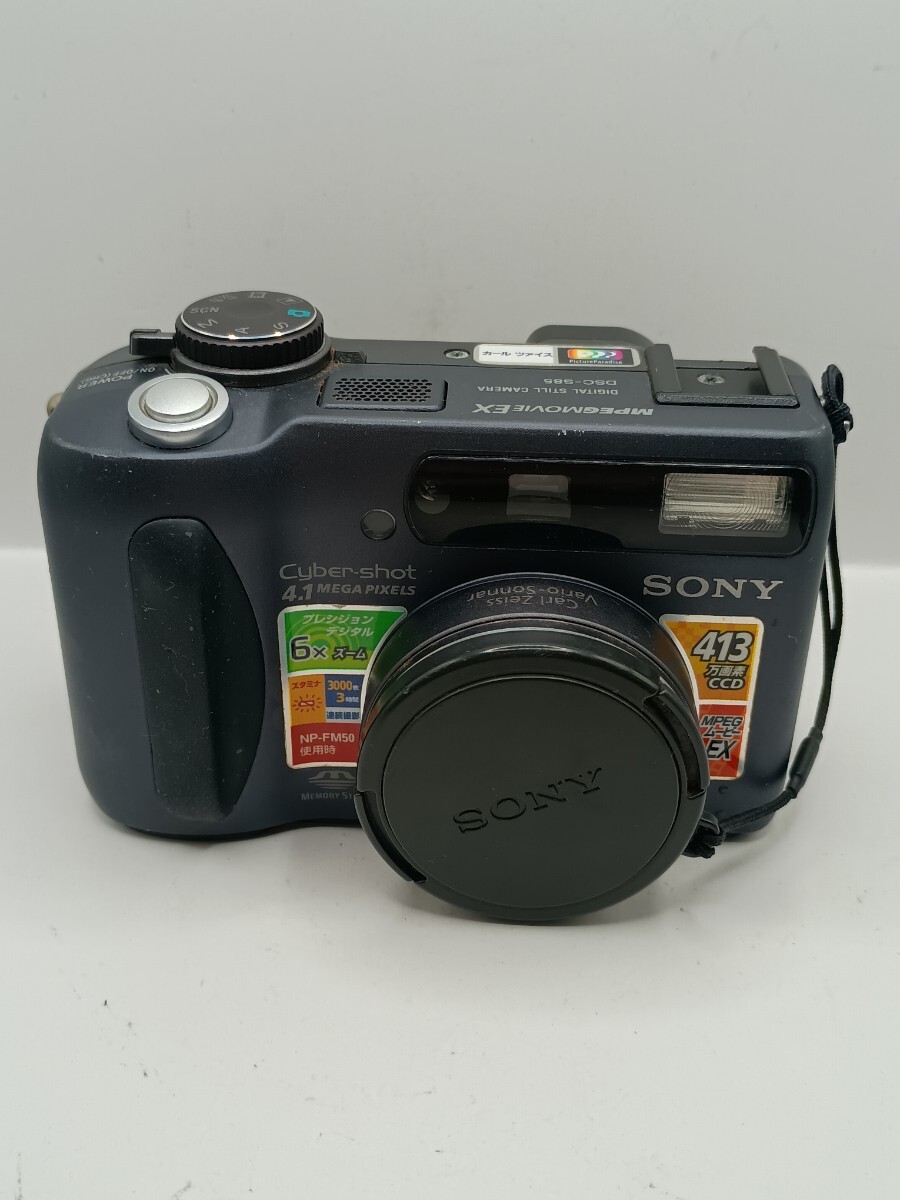 7945 【動作未確認】1円スタート SONY Cyber-shot DSC-S85 ブラック デジタルカメラ
