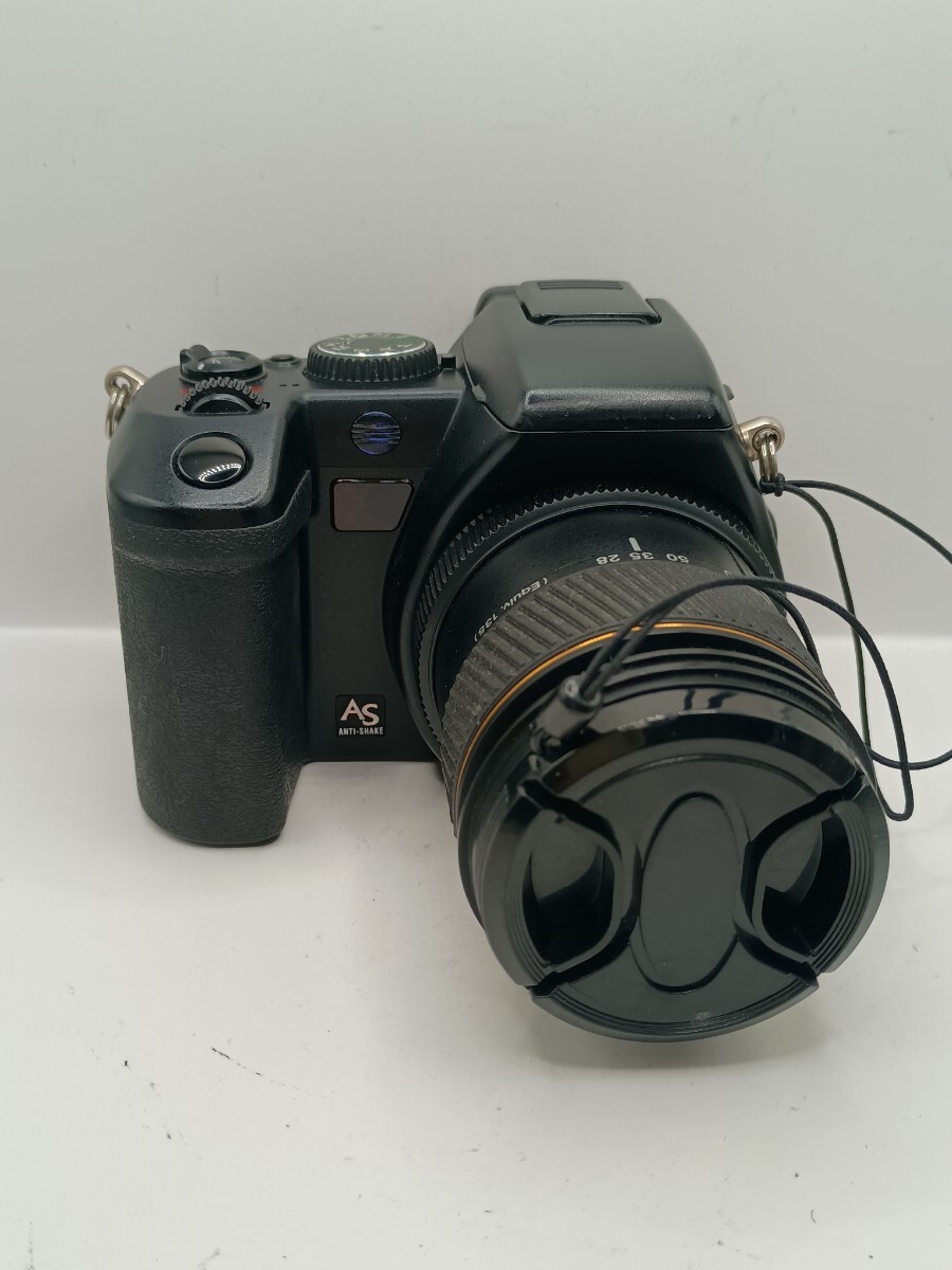 7659 【通電・動作未確認】1円スタート MINOLTA DiMAGE A200 ブラック デジタルカメラ