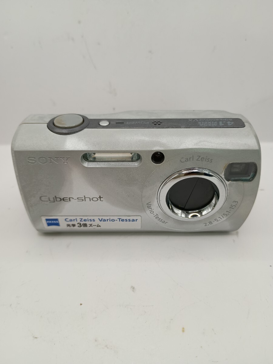 7973 1円スタート【動作未確認】SONY Cyber-shot DSC-S40 コンパクトデジタルカメラ　シルバー
