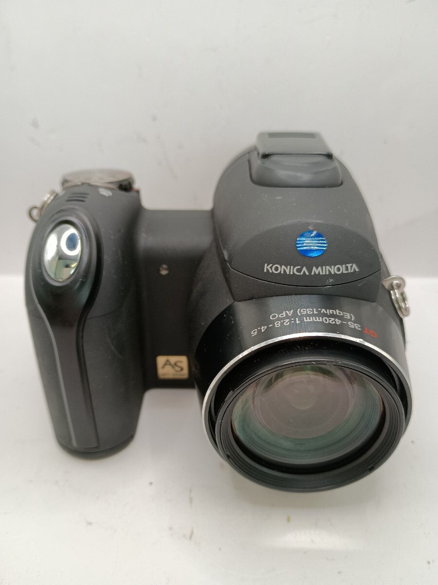 5083 1円スタート【動作未確認】KONICA MINOLTA DiMAGE Z5 コンパクトデジタルカメラ ブラック